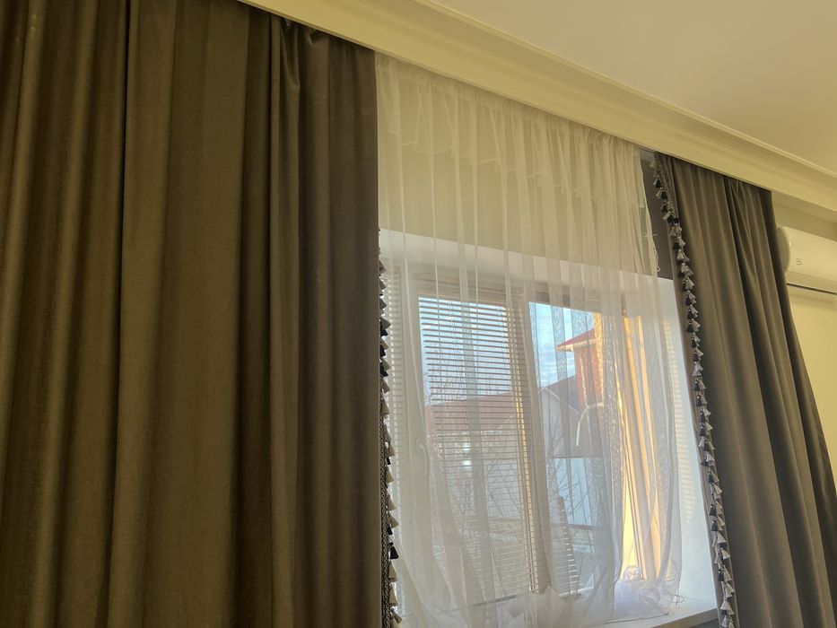 Шторы бу в отл состоянии