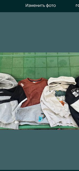 Брендовые вещи на мальчика 7,8л