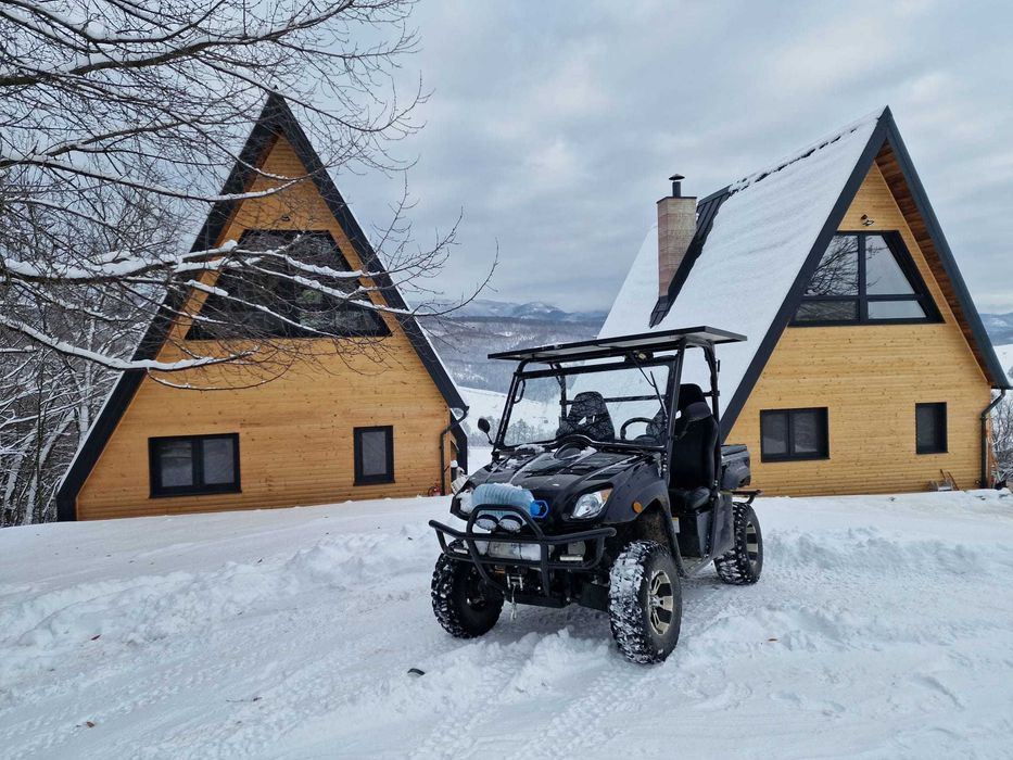 Cabana A-Frame Meziad Bihor Apuseni Stana de vale Arieseni aframe