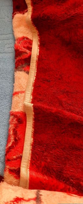 Pătură dublă, cu model trandafir