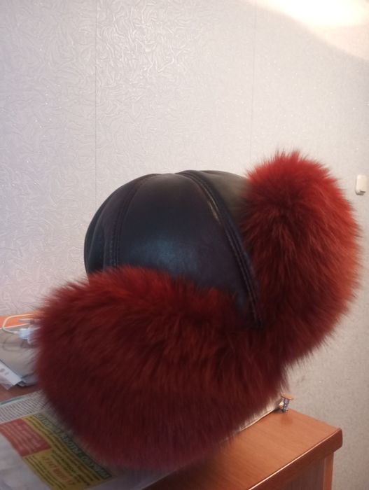 Шапка ушанка зимняя