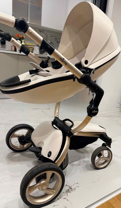 Cărucior Mima 3.in 1 - cu toate optionalele pentru iarna și vară