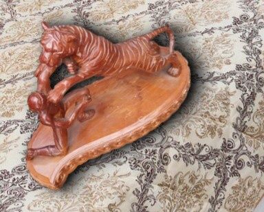 Статуэтка Бой с тигром