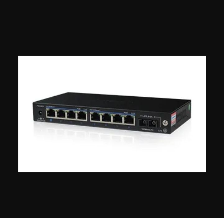 UTP3-SW08-FP120 8 портовый  PoE коммутатор 10/100 мбит/с