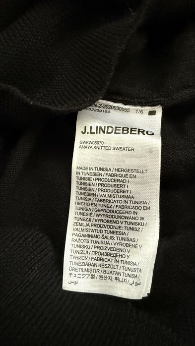 J. Lindeberg Amaya sweater 100% мерино