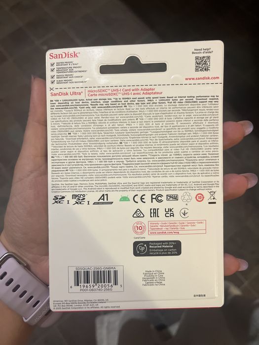 Sandisk ultra 256 GB