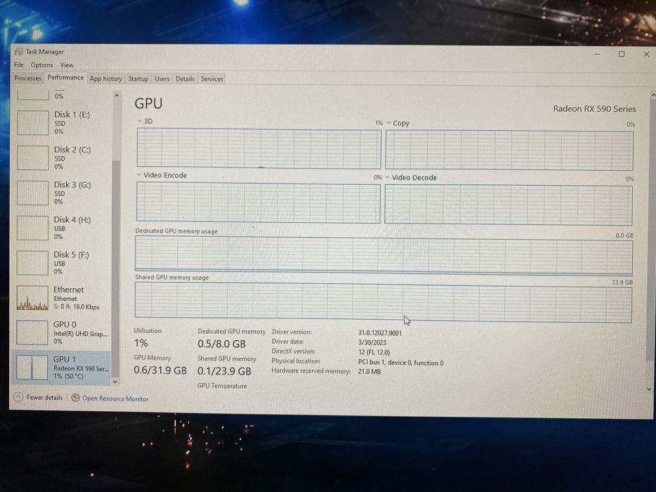 Gaming PC i9 9900k, SSD m.2, GPU Rog Strix, 48GB DDR4