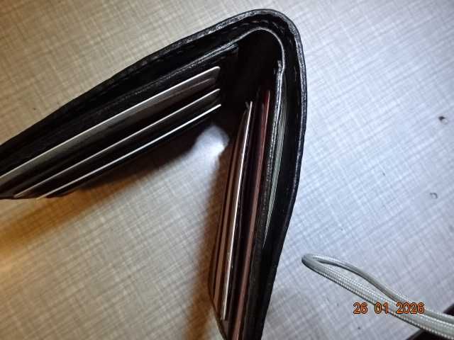 мъжки портфейл от естествена кожа ръчна изработка