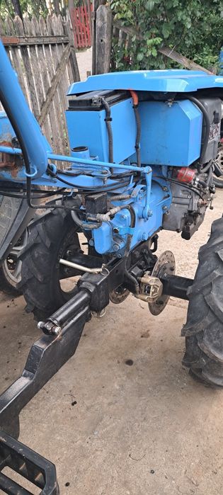 Motocultor lombardini 12cp diesel cu remorca-stare foarte bună