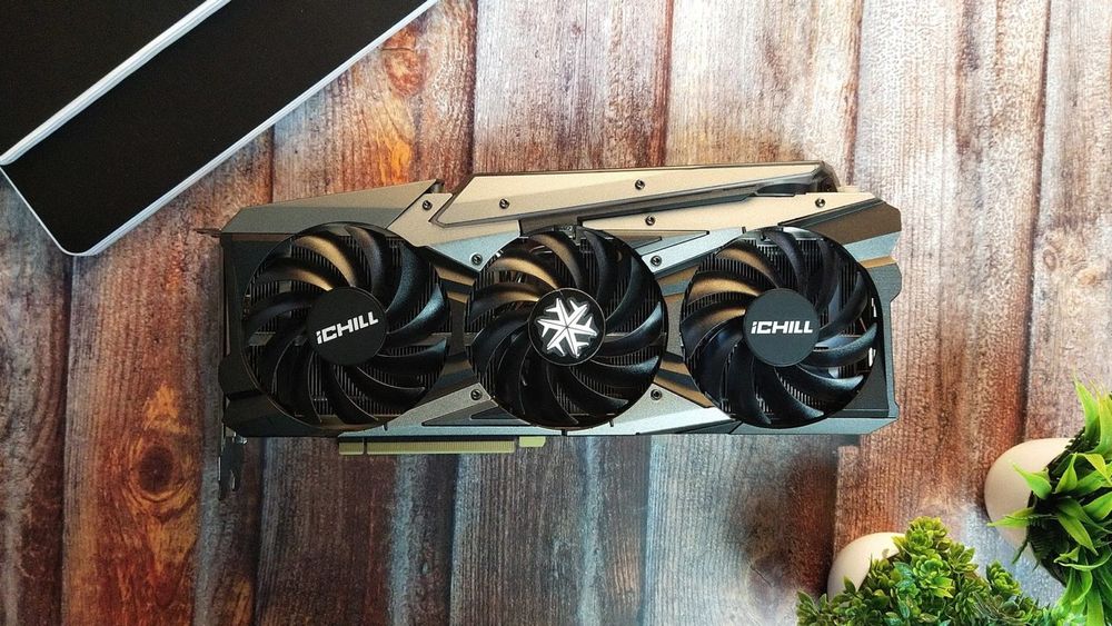 6м Гаранция! RTX 3070 TI 8GB INNO3D ICHILL X4