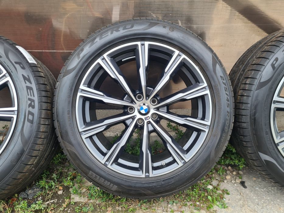 Оригиналти нови джанти с нови гуми за BMW X5, X6, X7 
 20 цола на