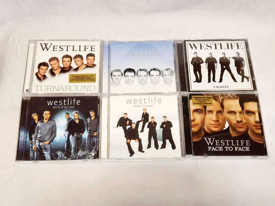 Colectie 26 cd-uri WESTLIFE BACKSTREET BOYS wet wet wet