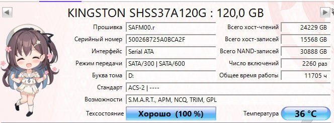 HyperX Savage SSD 120gb