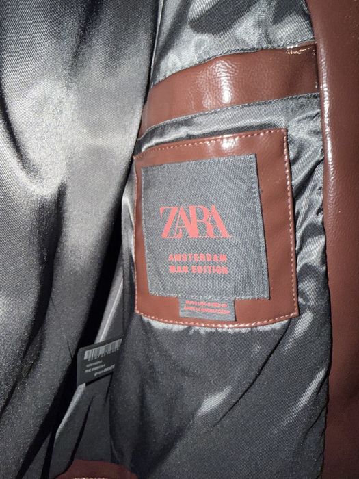 Мъжко кожено яке Бордо