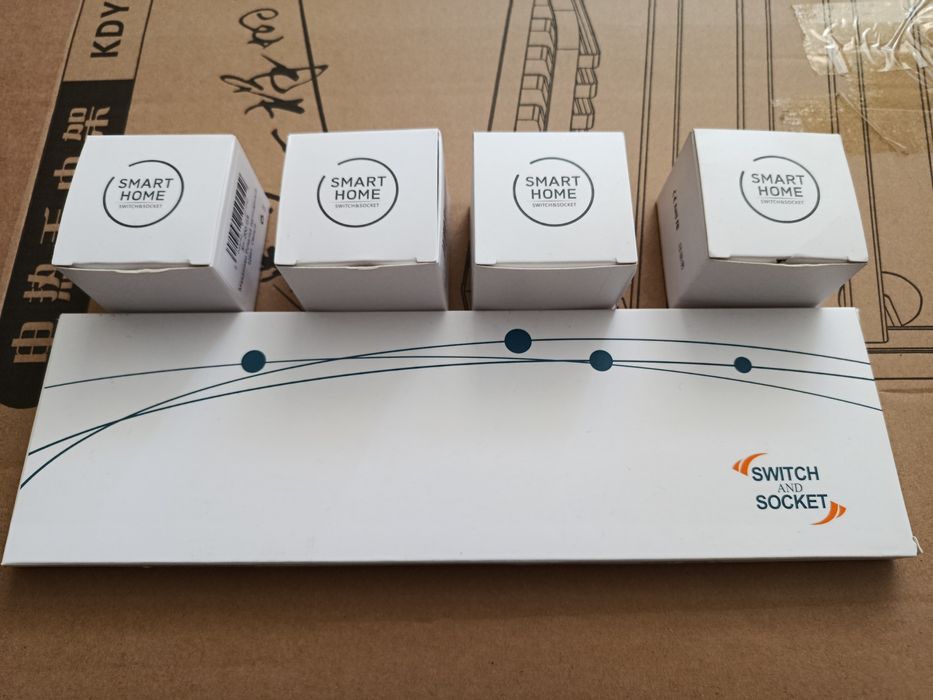 Разетка с 4 блоками