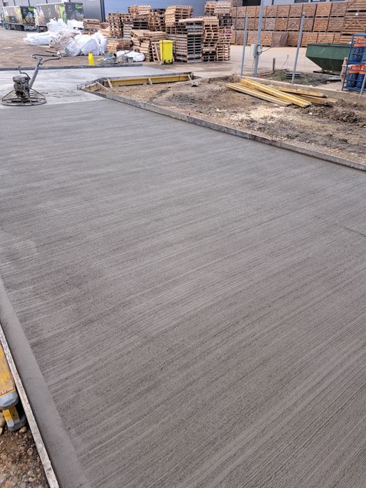 Beton amprentat și elicopterizat