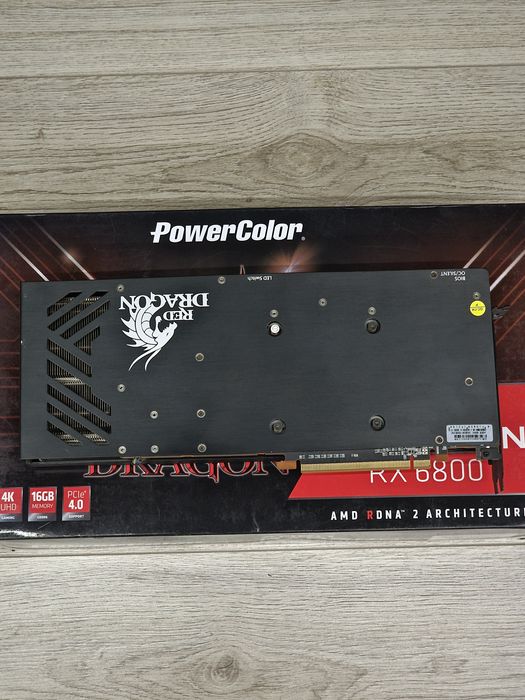 Placa video AMD Radeon RX6800 16gb Powercolor Red Dragon
