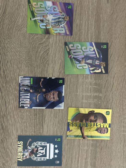Mbappe Unbeatable+altii panini top class 2023