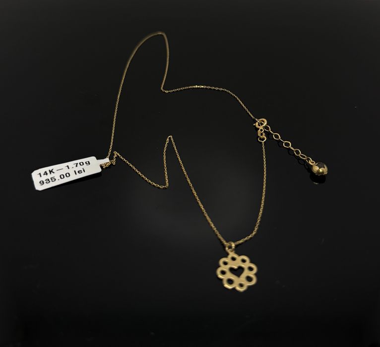 Bijuteria Royal lant din aur 14k 1.70 gr