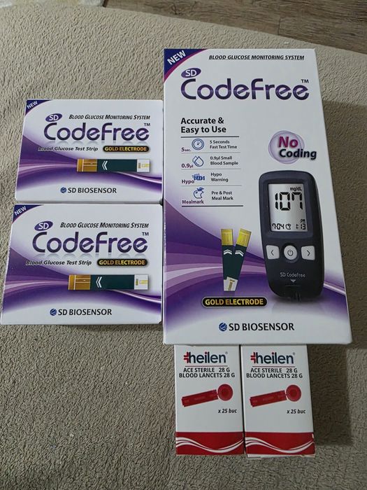 Vand aparat glicemie(glucometru) CodeFree