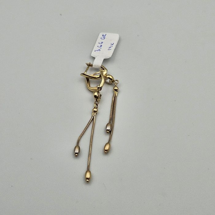 Amanet F28: Cercei aur 14k 500 lei/gram C39659 (N)