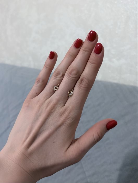 Золотые детские серёжки