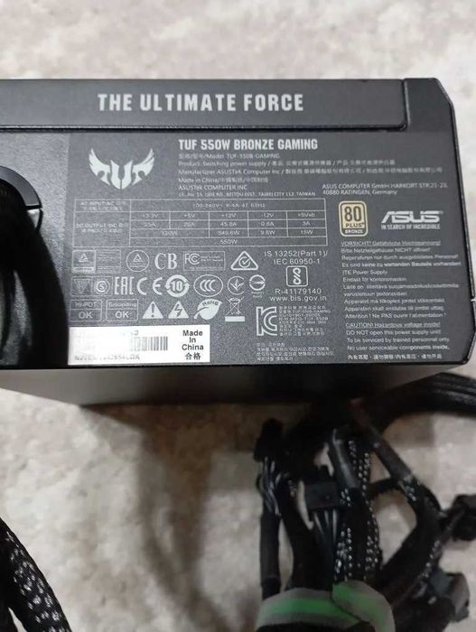 Блок питания ATX 550W ASUS TUF Gaming