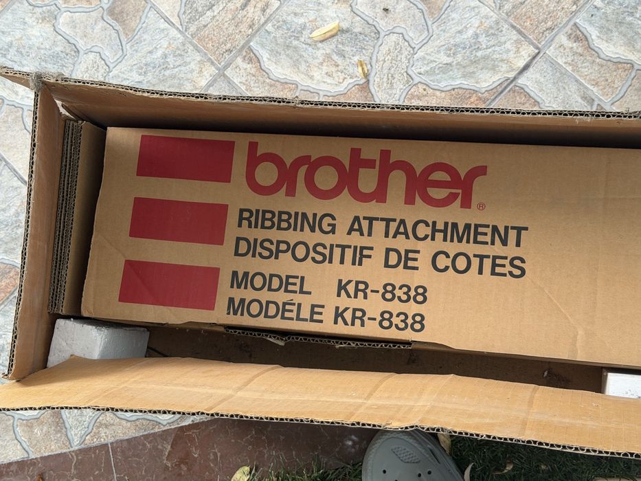 Brother ribbing attachment