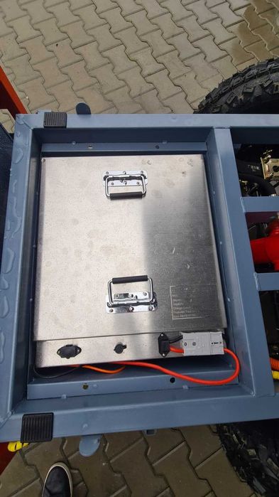 Triciclu Electric FORTE 1000 Baterie Litiu Ion Basculare Hidraulica