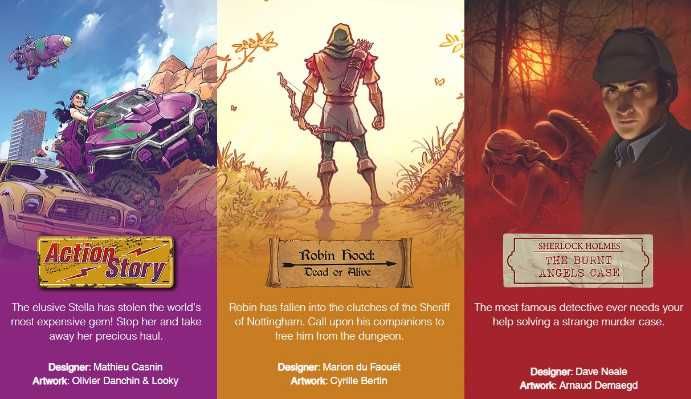 Настолна игра Unlock! Legendary Adventures, италианска версия