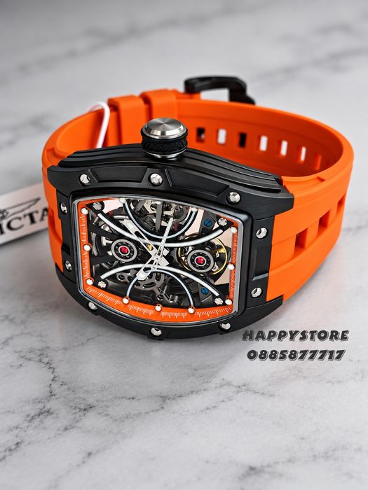 INVICTA Orange Reactor automatic 42 mm, Инвикта нов мъжки часовник