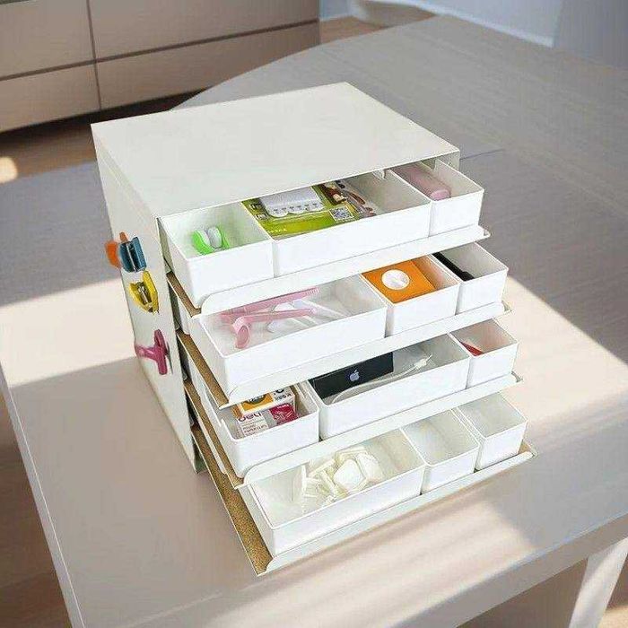 Органайзер для маленьких вещей и бумаг и папок недорого и оптом есть