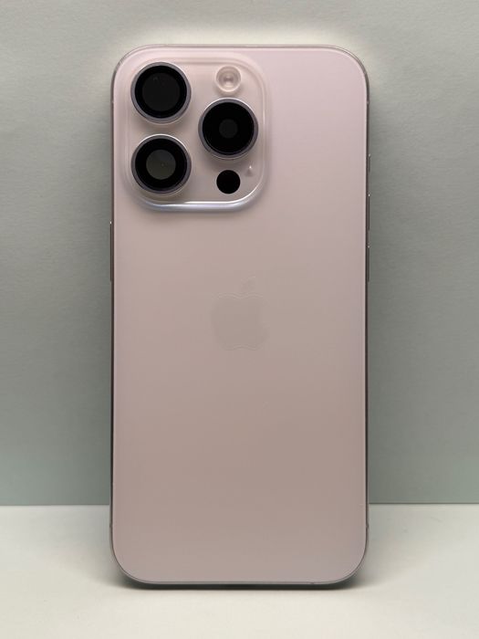 Carcasa originala iPhone 15 Pro Silver capac spate original Swap