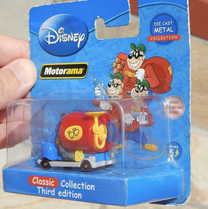 Macheta Beagle Boys Van Uncle Scrooge Enemies Disney Motorama 1:64