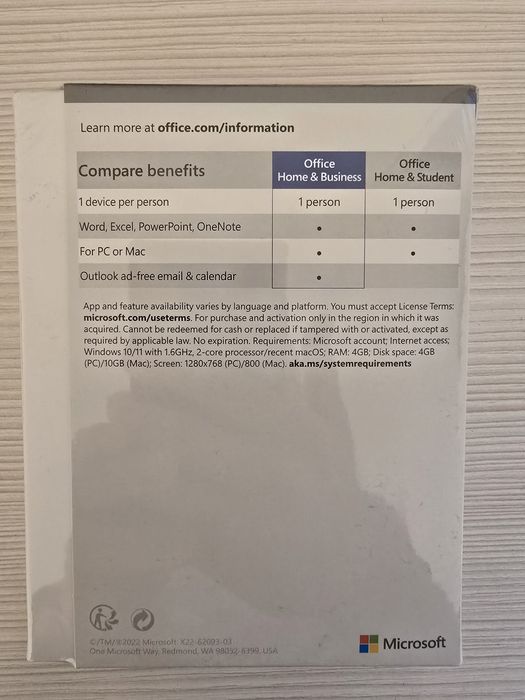 Licenta originala Microsoft Office 2021