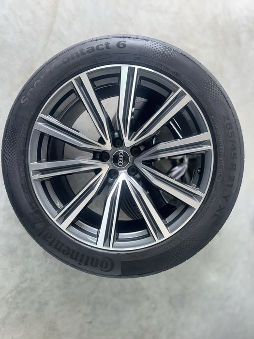Jante Audi Q8 R21 SQ8 Q7 SQ7 Originale Continental de vara 95%