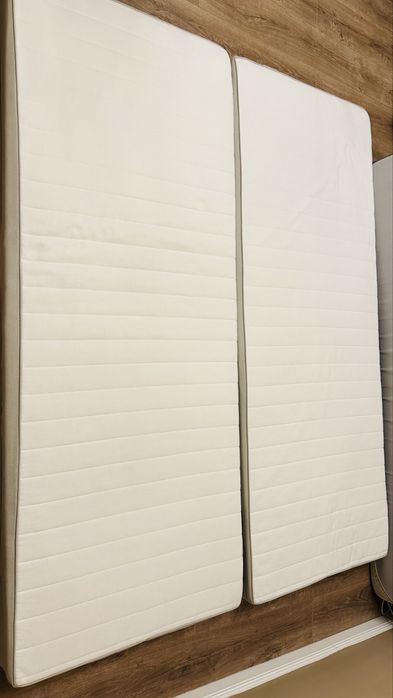 2x saltele arcuri Ikea Husvik 80/200, impecabile, ca noi