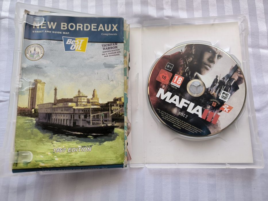 Mafia Trilogy PC Boxed (Mafia 1 IT Big Box/Jewel,
Mafia 2 CIB + Map, Mafia 3 CIB +Map)