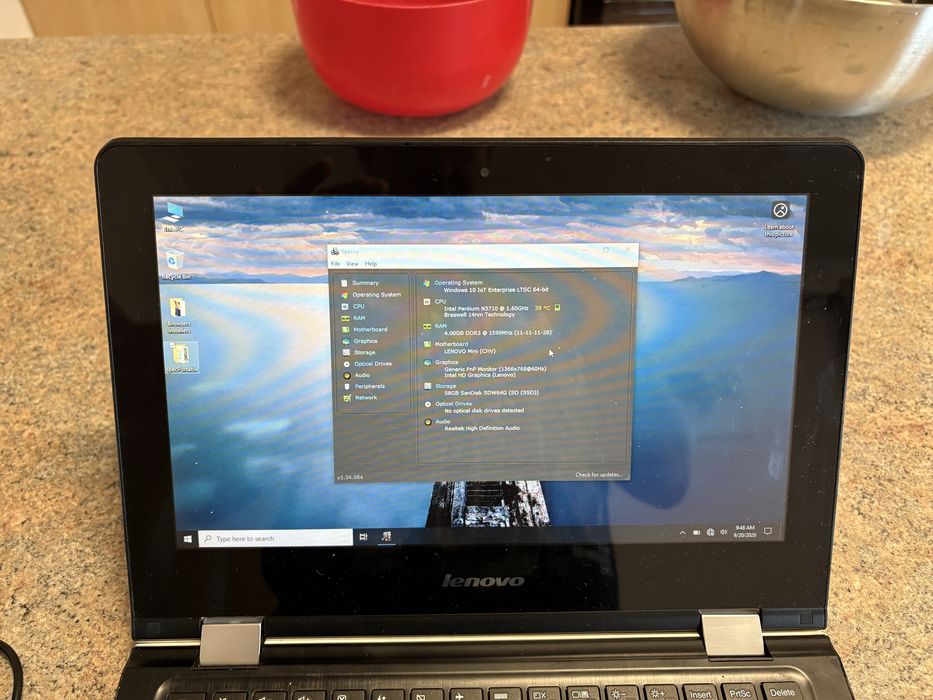 Lenovo Yoga 300 Touchscreen Laptop