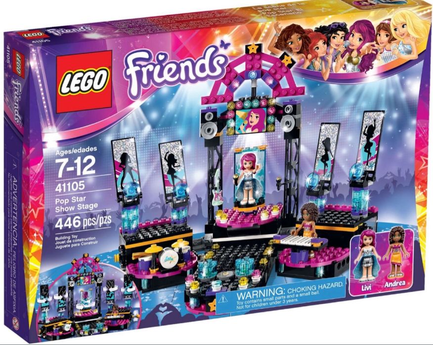 Lego Friends 41105 - Pop Star Show Stage (2015)