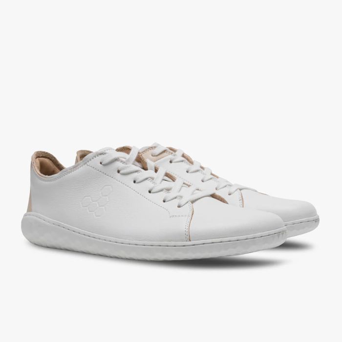 Боси обувки Виво Vivobarefoot geo court III off white/pink 41 номер