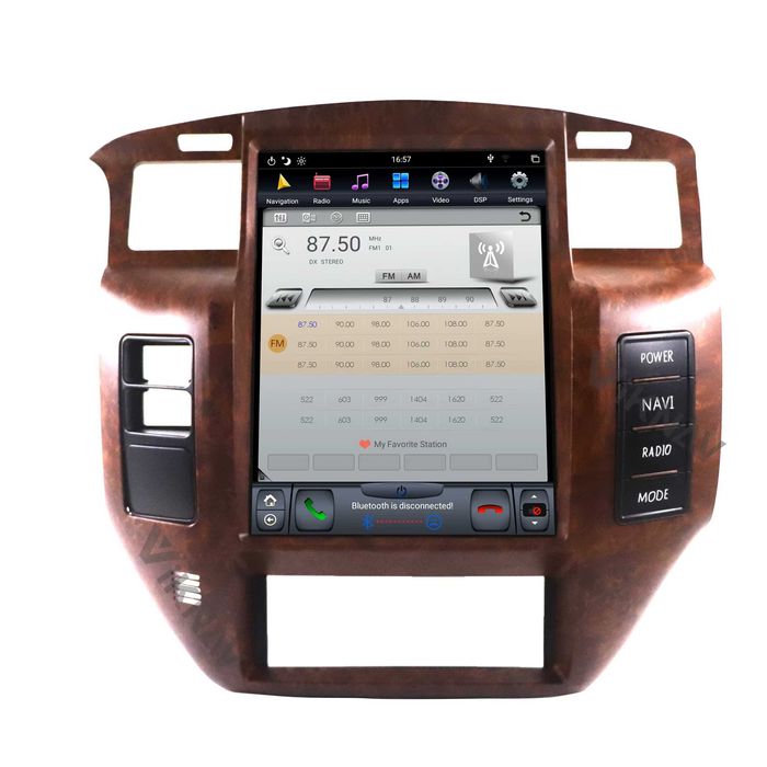 Navigatie Dedicata - Nissan Patrol Y61 GU4 (2004 - 2019)