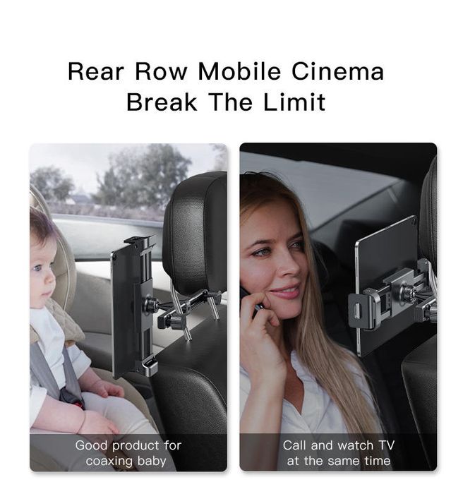 Автомобильный держатель для планшета и телефона