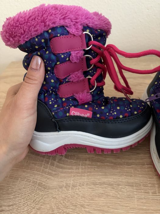 Боти Skechers и ботушки Clibee с подарък