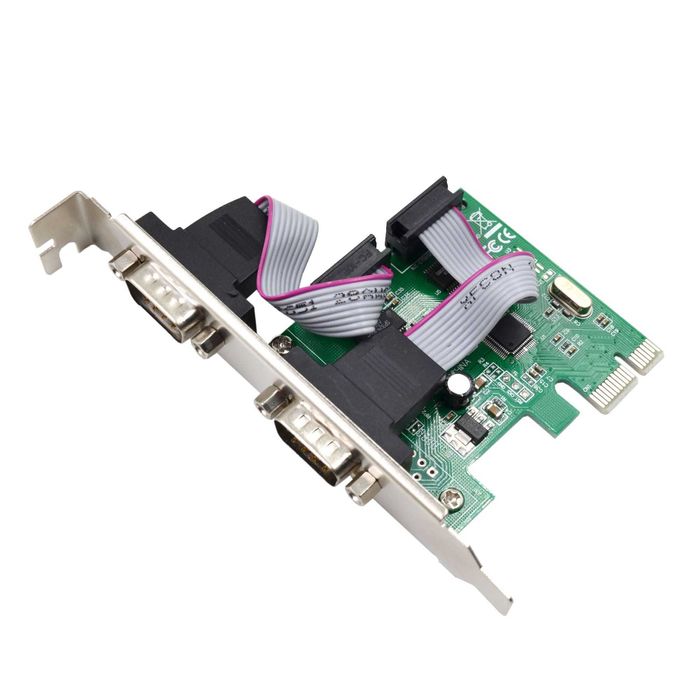 RS-232 (COM port) - PCI-E новый в упаковке с гарантией.