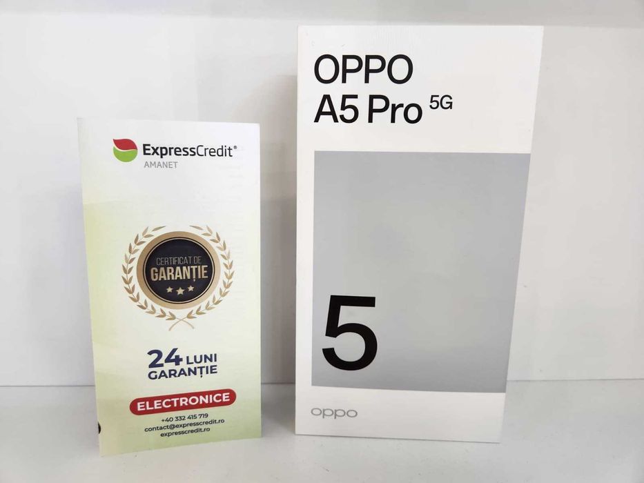 Oppo A5 Pro 5G 8/256Gb (Ag8 Tudor1/B74518) – Produs Nefolosit!
