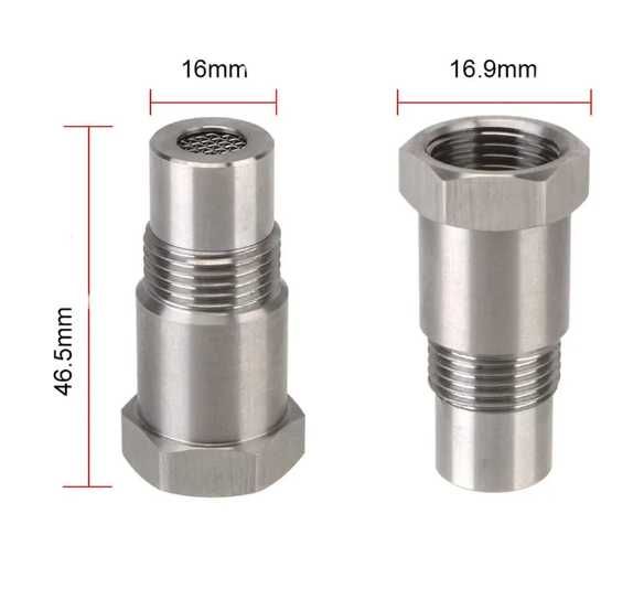 Втулка лъжец за ламбда сонда. Различни видове. O2 Oxygen Sensor