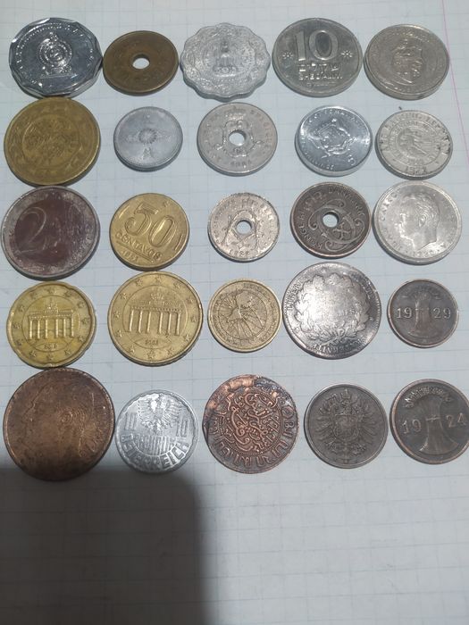 Монеты зарубежные