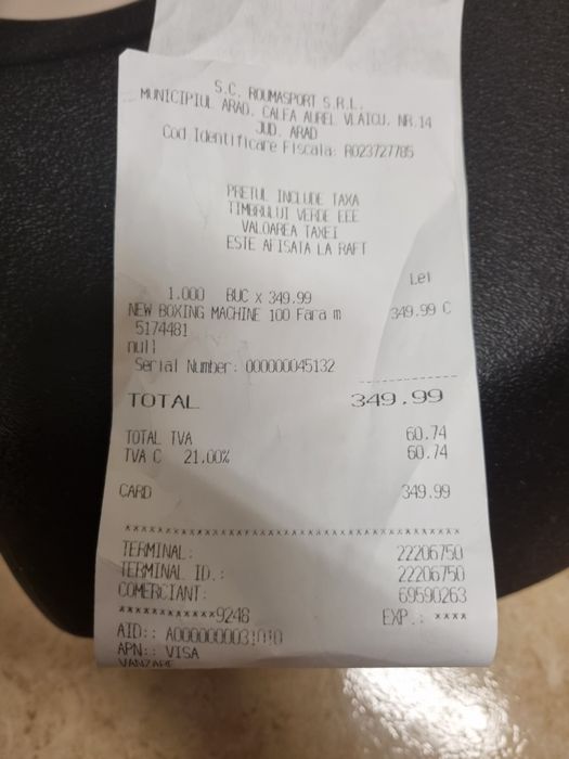 Sax de box decathlon gonflabil