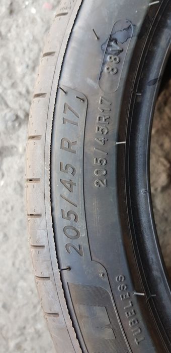 Летни гуми-17цола-205/45-1бр.-95лв."MICHELIN "